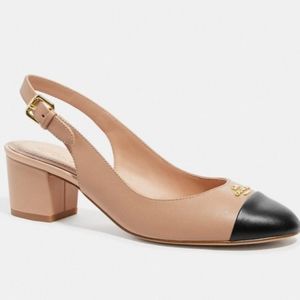 Coach Shoes Cap Toe Slingback